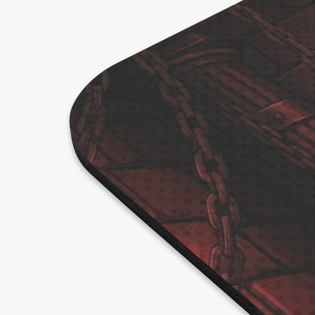 Tapis de souris Anime YAMI avec un design gothique et des chaînes, ajoutant une ambiance mystérieuse à votre bureau.