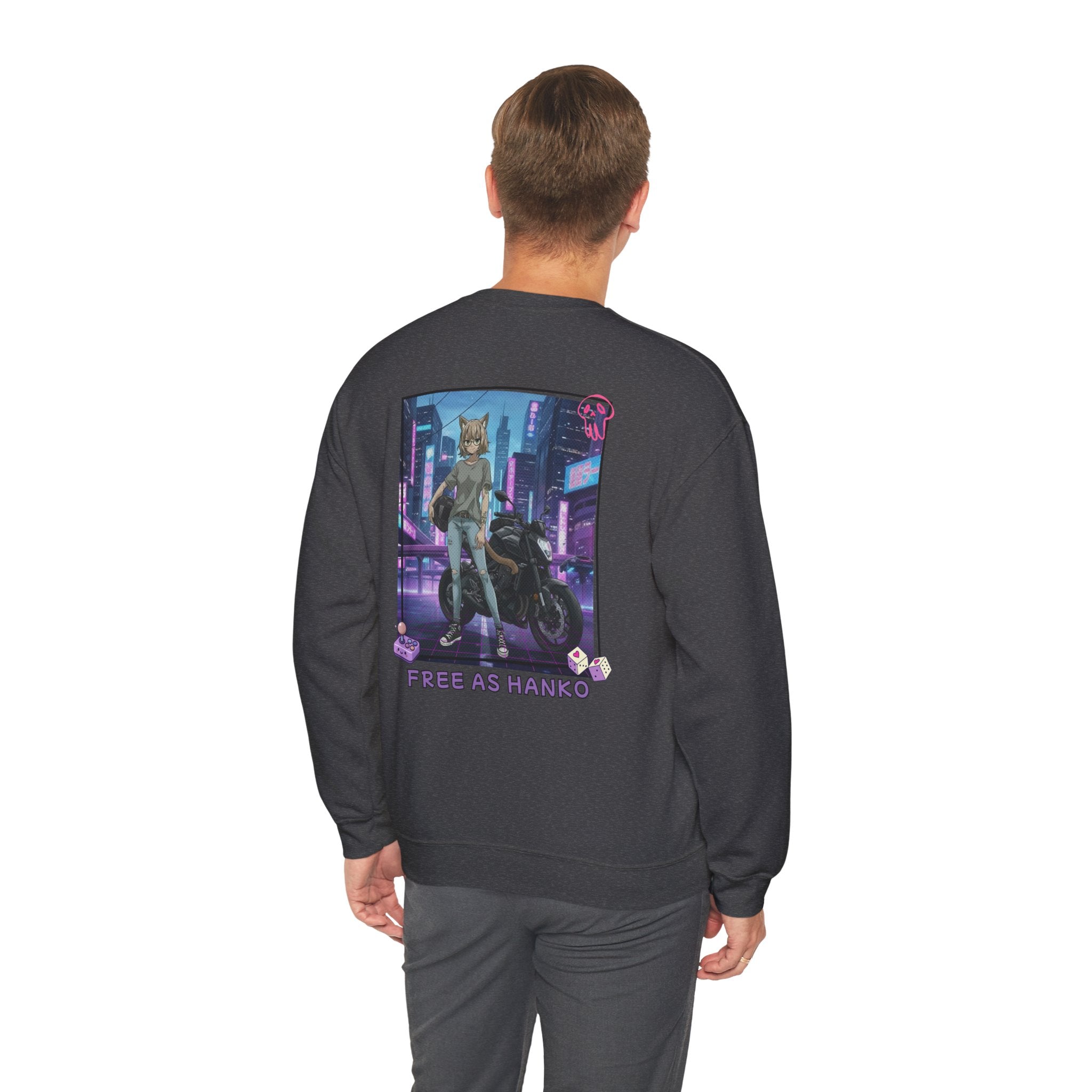 Sweatshirt Waifu Cyberpunk HANKO