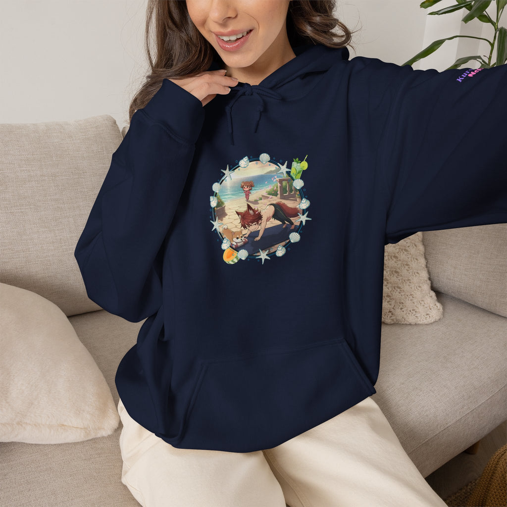 Sweat à Capuche Chibi KAITO Summer Beach