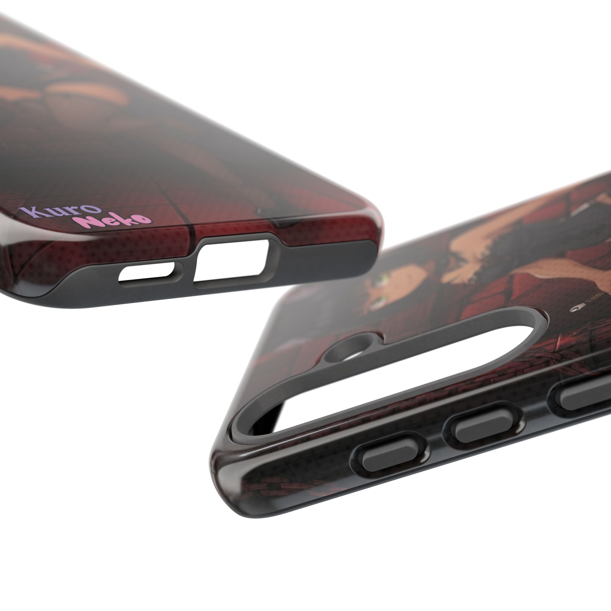 Funda de teléfono Anime YAMI Gótico y Loba Misteriosa