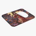 Tapis de souris Anime AKARI avec Akari en kimono et lanternes, inspiré de la danse du zodiaque.