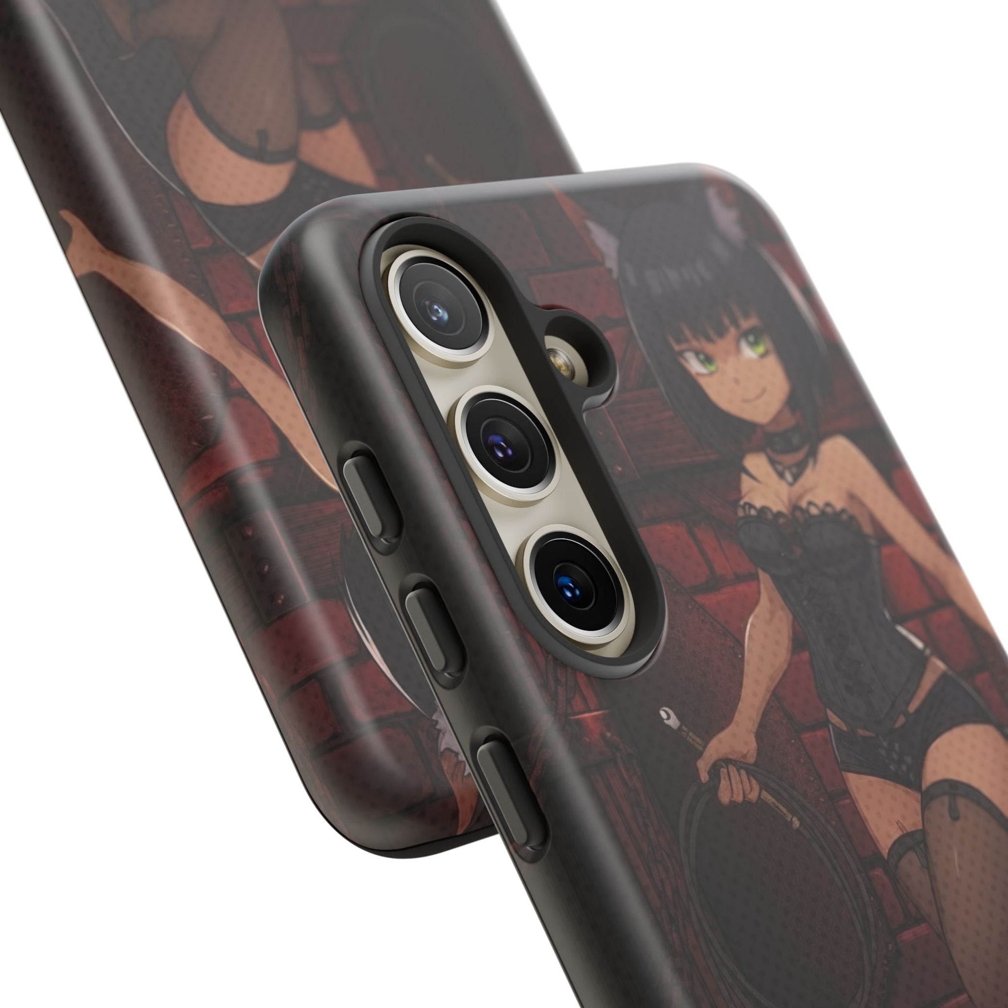 Funda de teléfono Anime YAMI Gótico y Loba Misteriosa