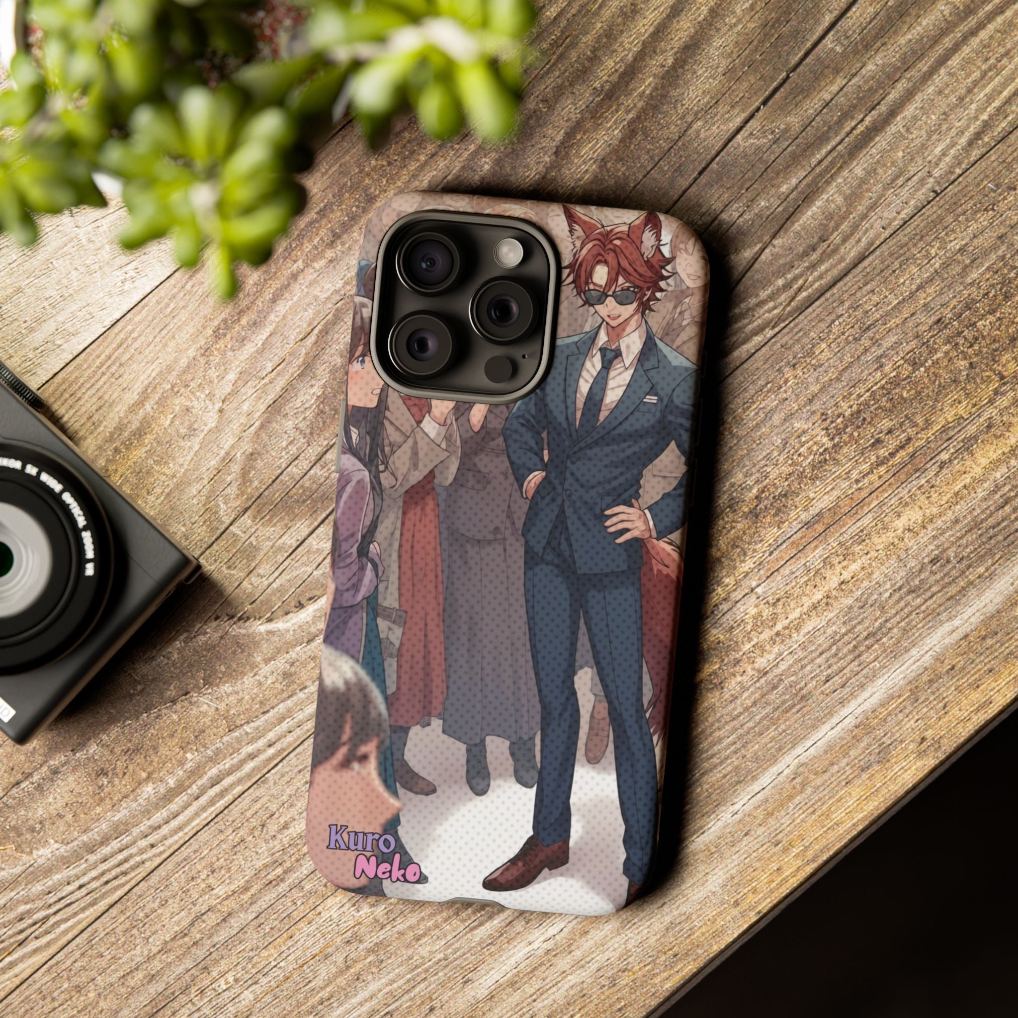 Phone case Anime KAITO Fox Icon & Business Style