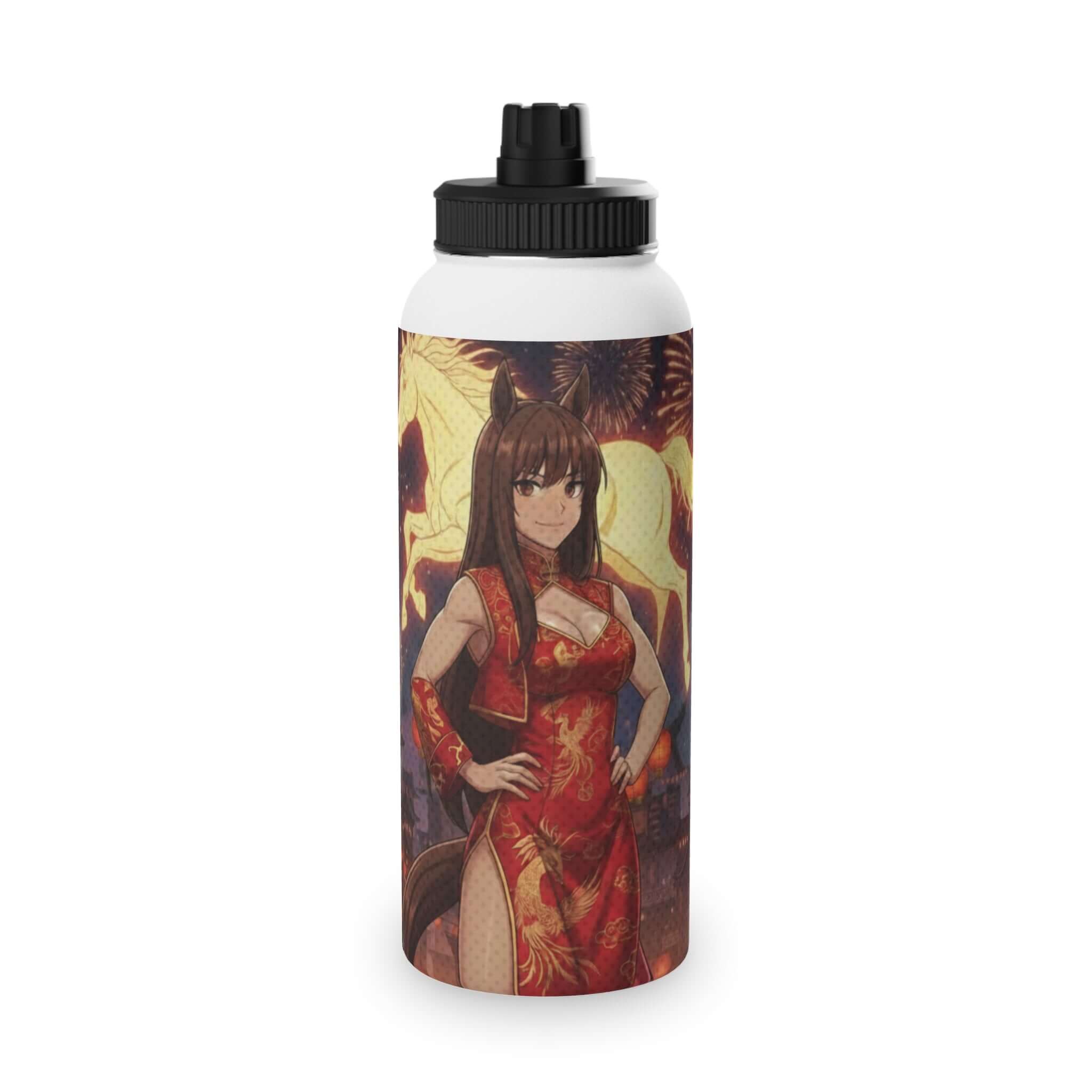 Gourde Isotherme Anime AKARI Cheval de Feu - gourde isotherme AKARI Cheval de Feu