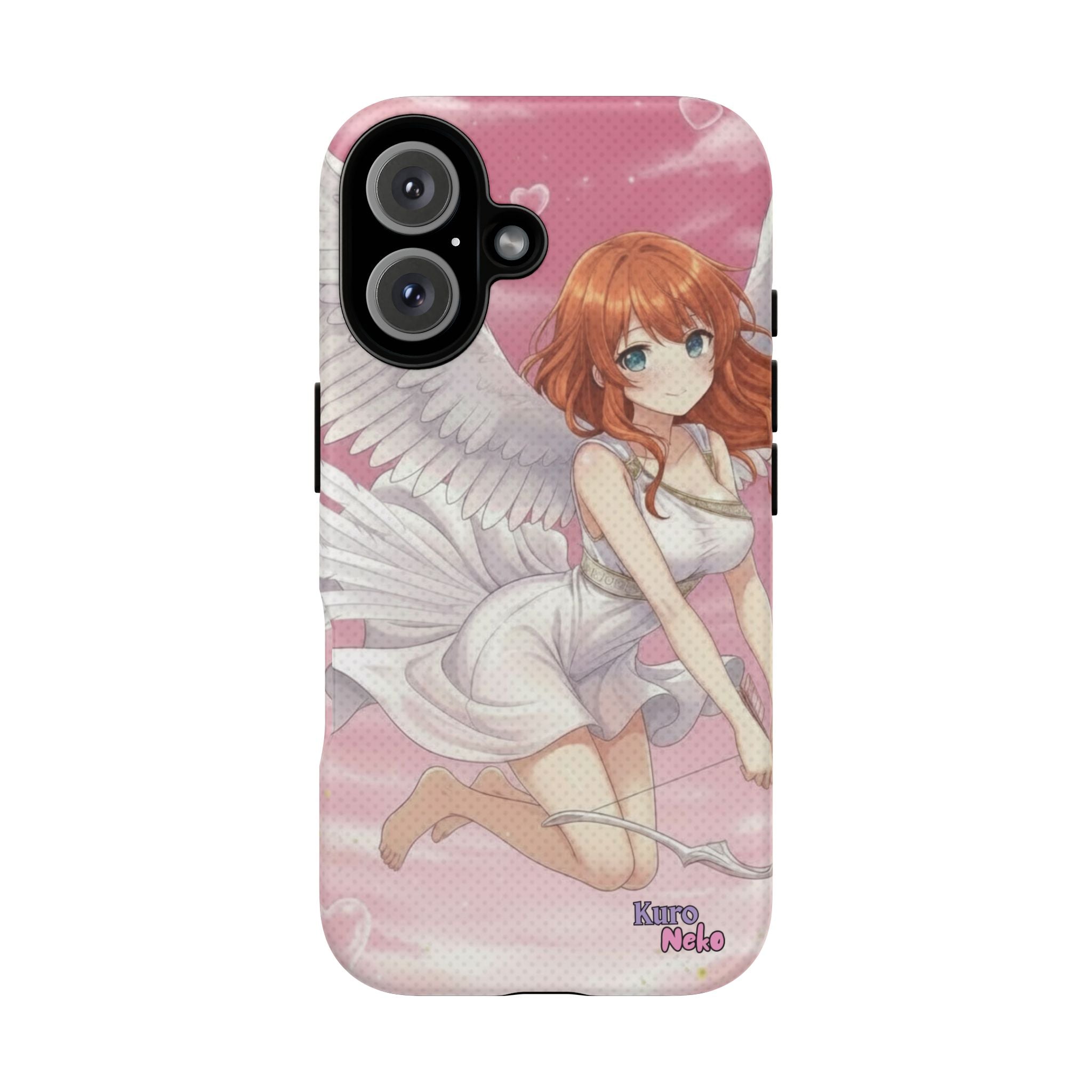 Coque Téléphone Anime AIKO Muse Cygne & Douceur Pastel, avec personnage kemonomimi aux oreilles d'animaux, Kuro Neko Shop