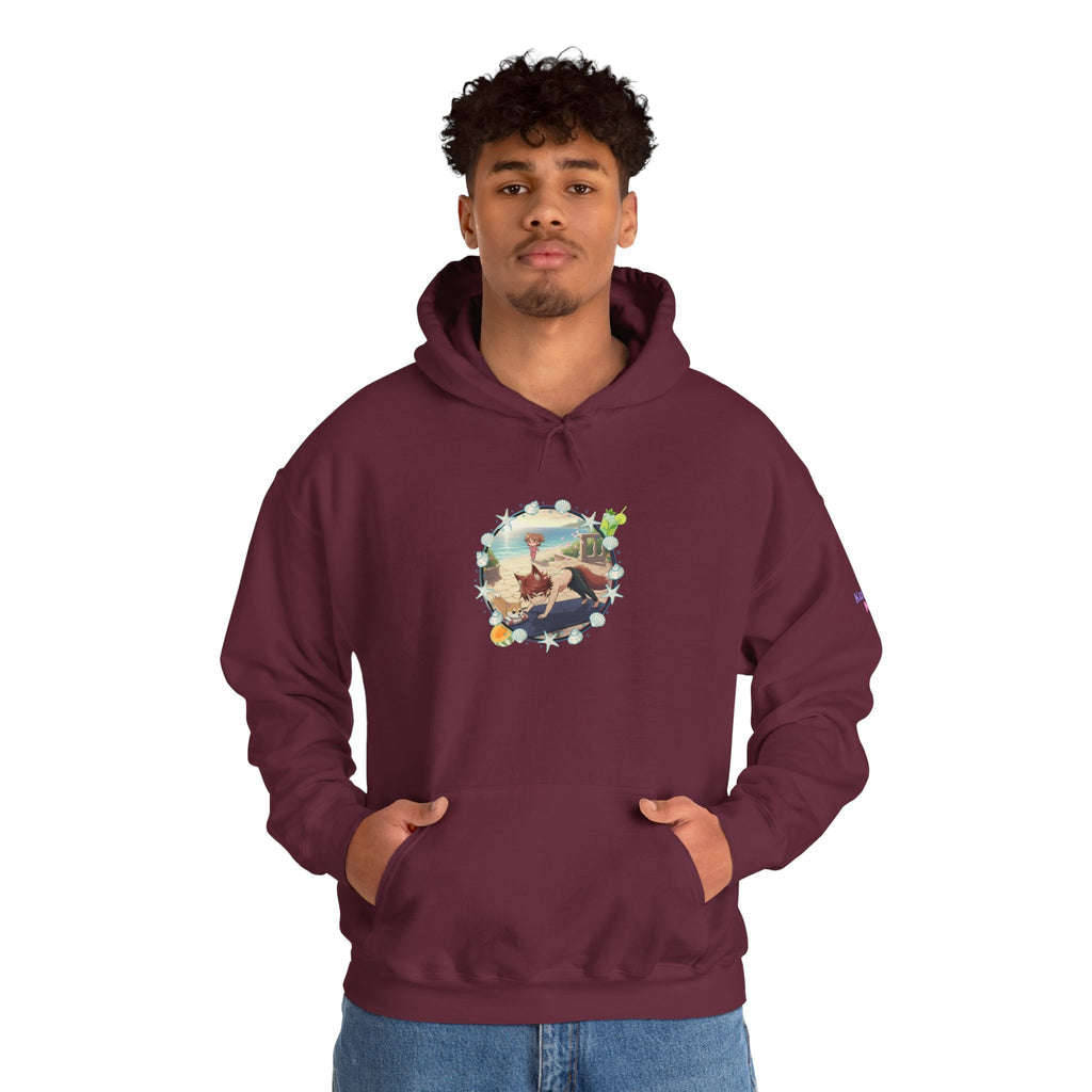Sweat à Capuche Chibi KAITO Summer Beach