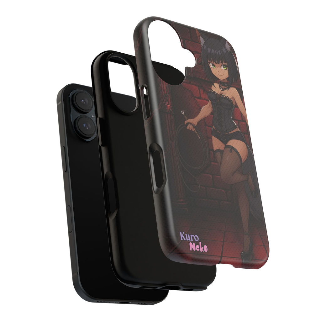 Funda de teléfono Anime YAMI Gótico y Loba Misteriosa