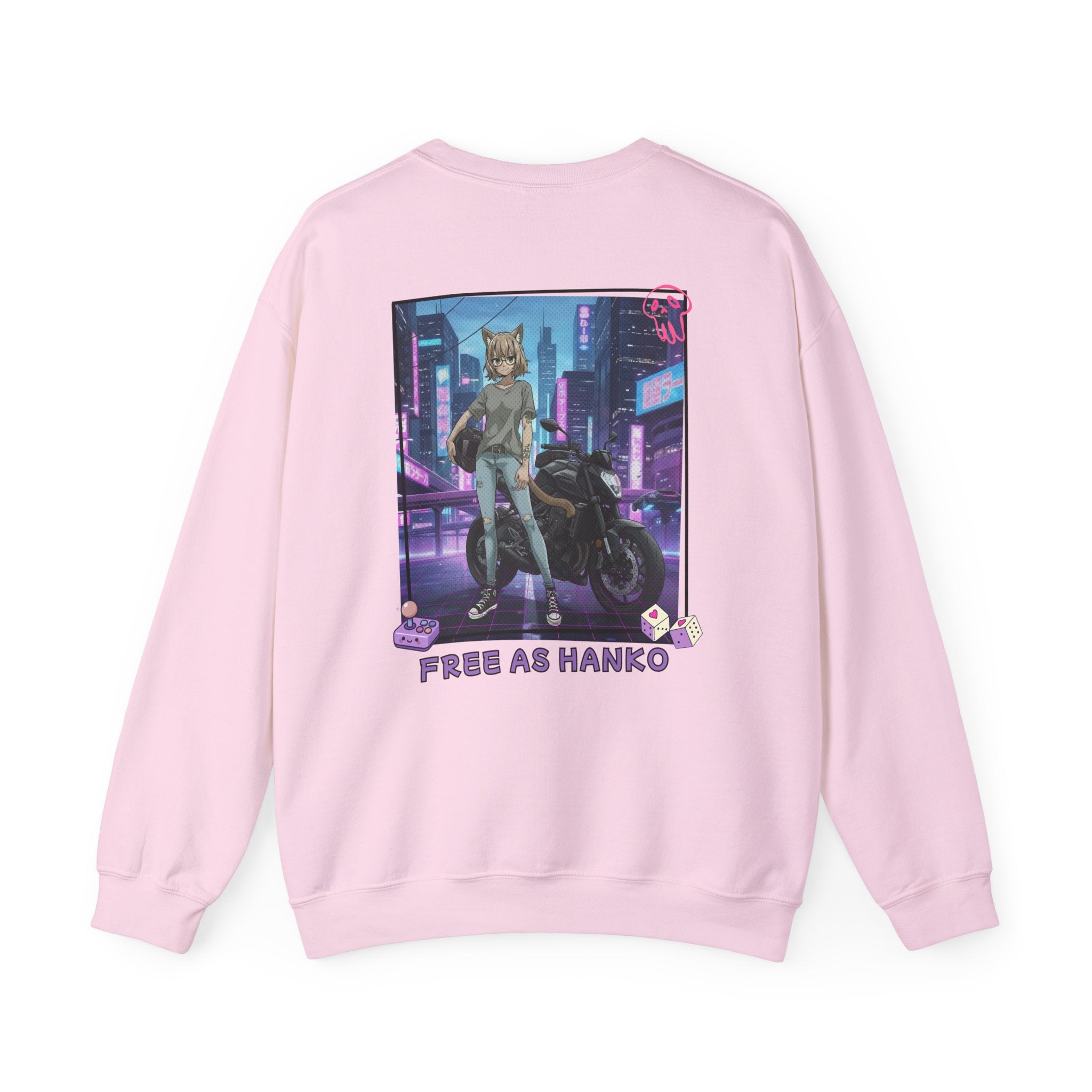 Sweatshirt Waifu Cyberpunk HANKO