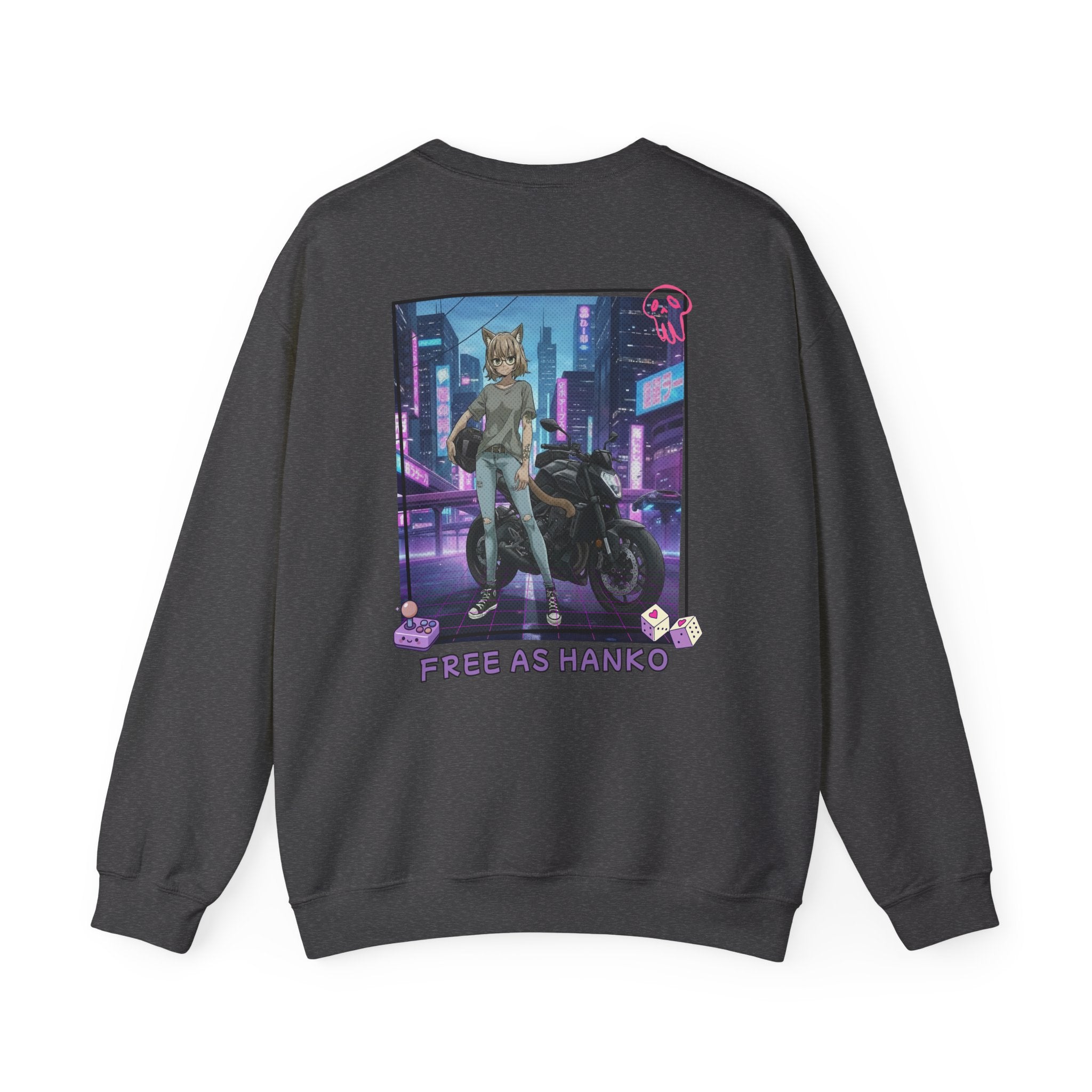 Sweatshirt Waifu Cyberpunk HANKO