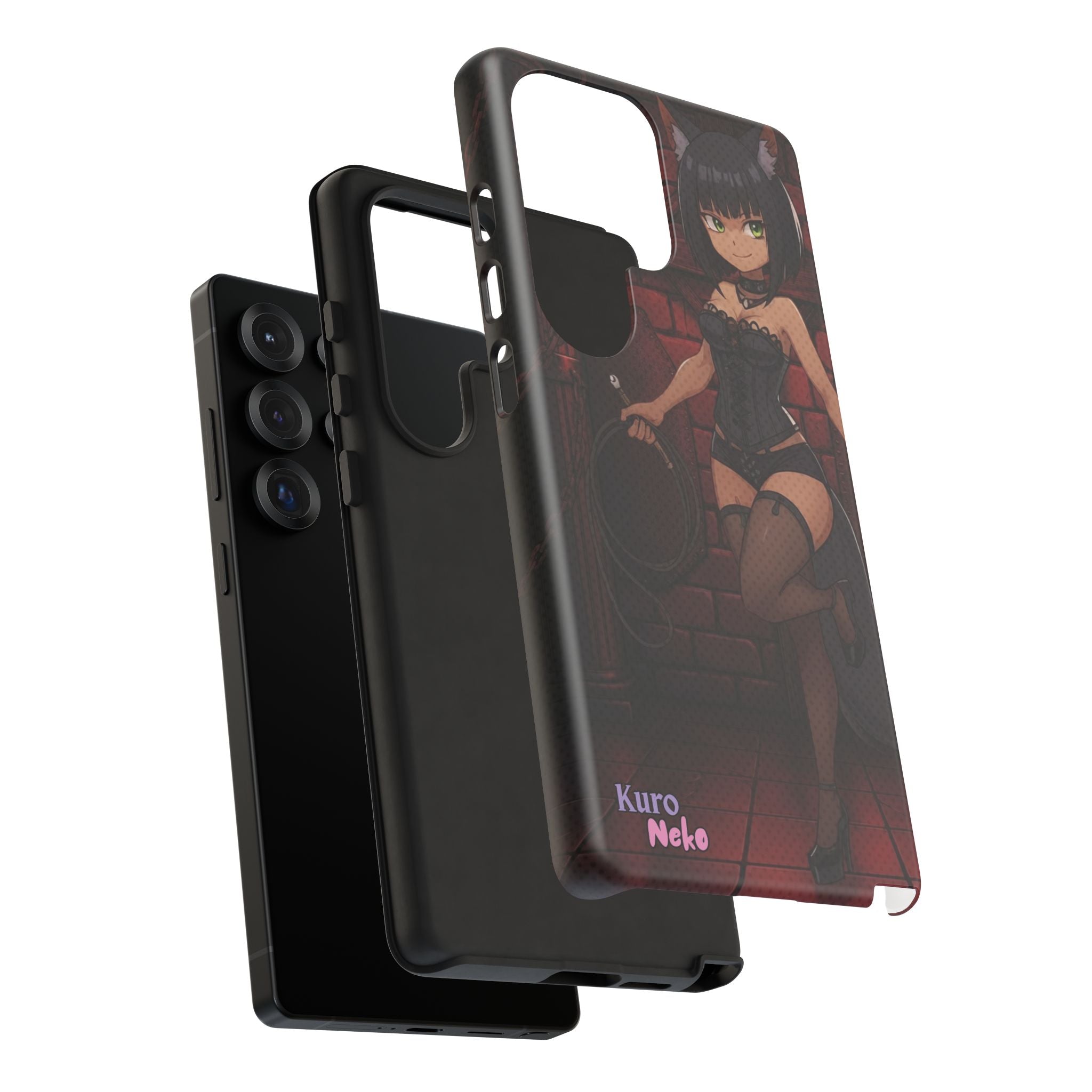 Funda de teléfono Anime YAMI Gótico y Loba Misteriosa