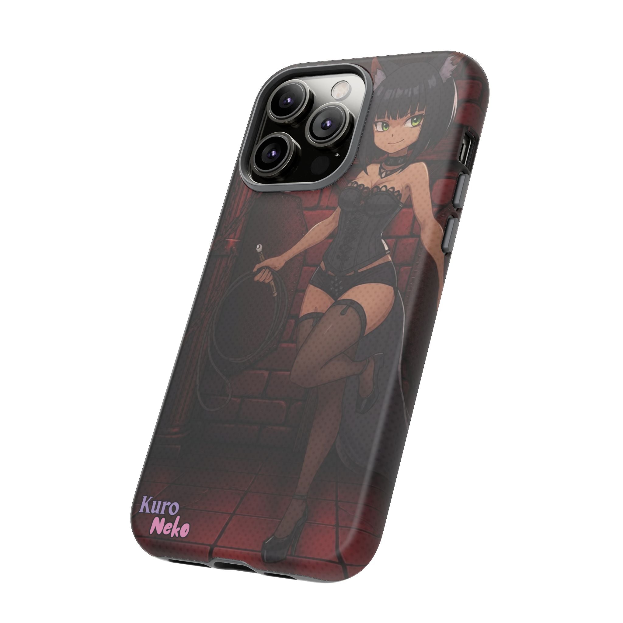 Funda de teléfono Anime YAMI Gótico y Loba Misteriosa