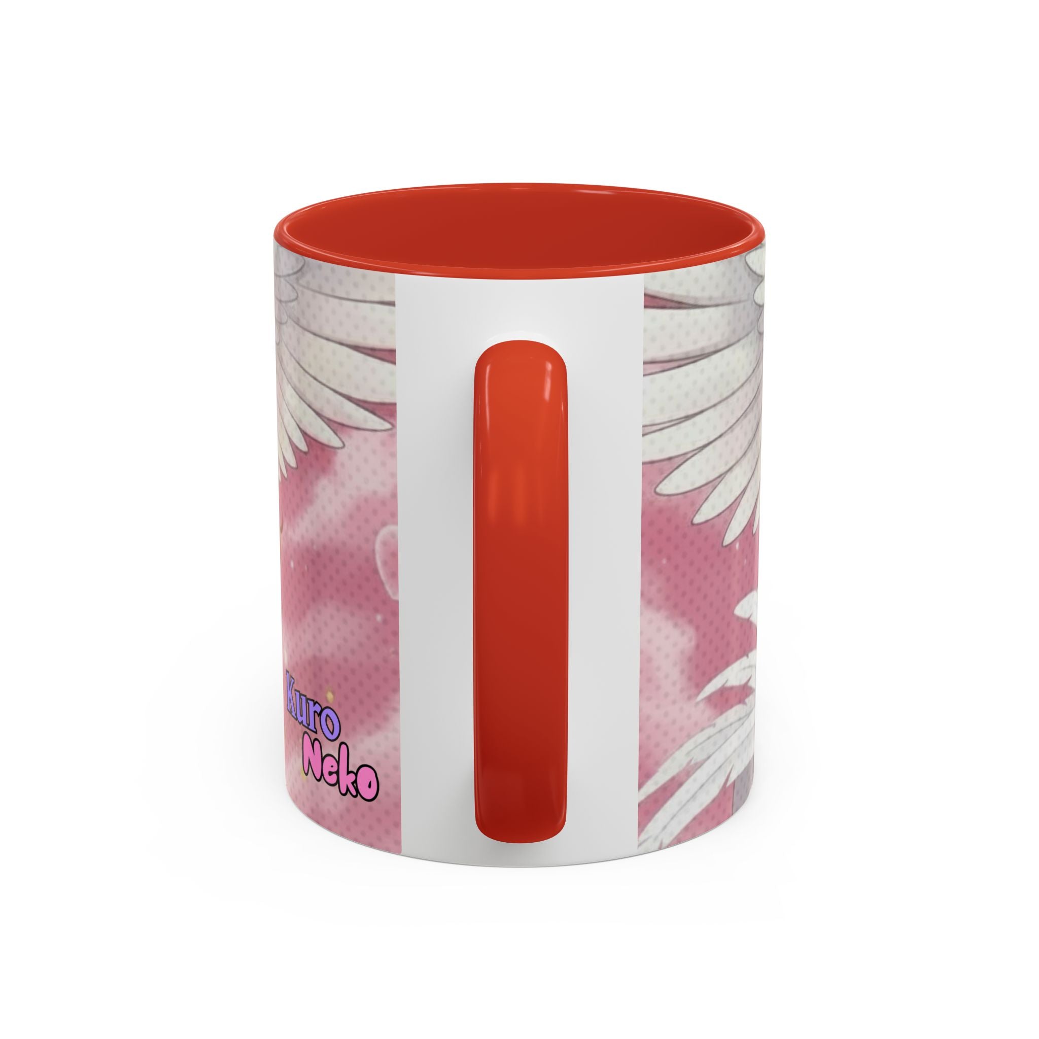 Mug Anime AIKO Muse Cygne & Douceur Romantique avec design doux, oreilles d'animaux et ambiance romantique - Kuro Neko Shop.