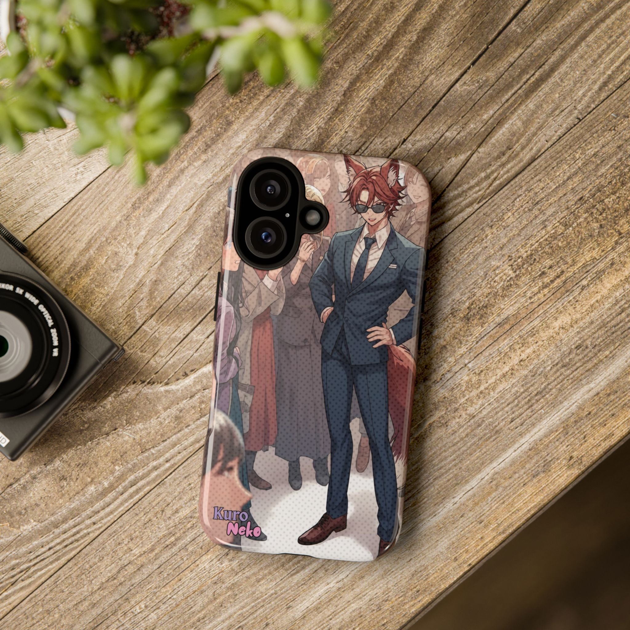 Phone case Anime KAITO Fox Icon & Business Style