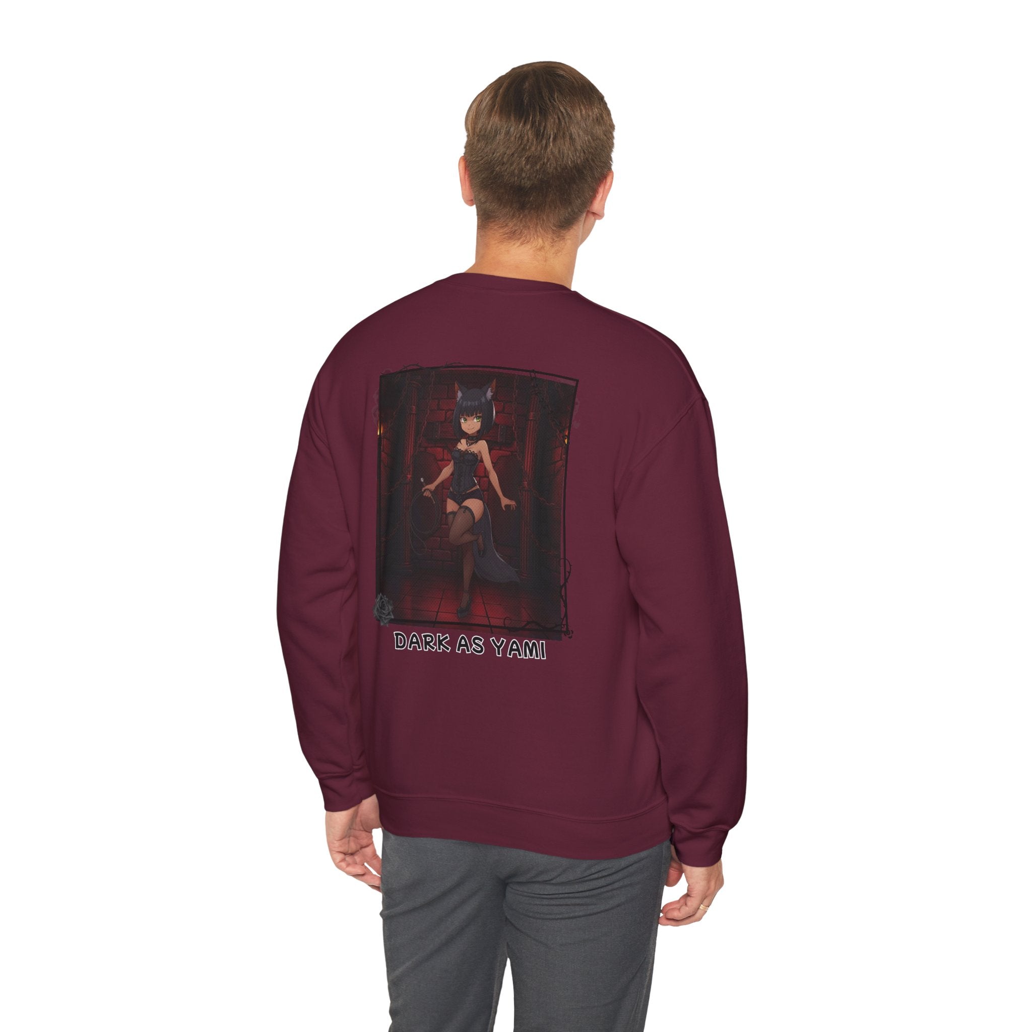 Anime Sweatshirt YAMI Gothic Style & Mysterious She-wolf