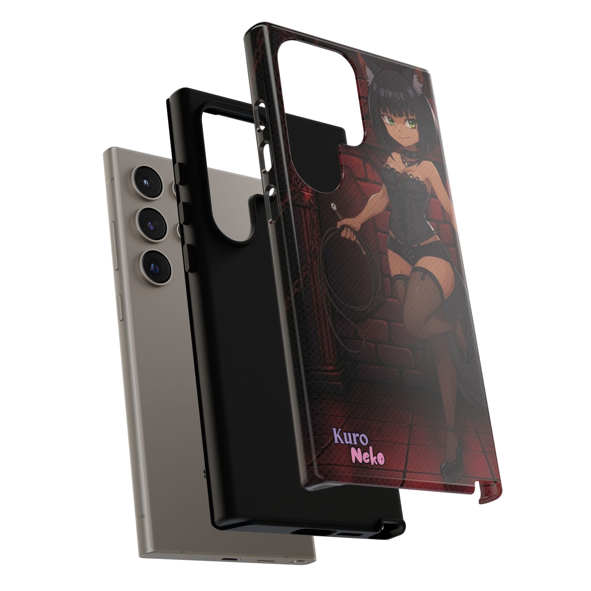 Funda de teléfono Anime YAMI Gótico y Loba Misteriosa
