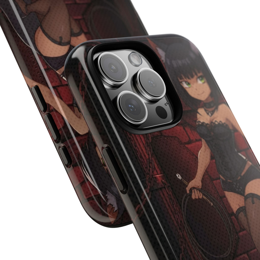 Funda de teléfono Anime YAMI Gótico y Loba Misteriosa