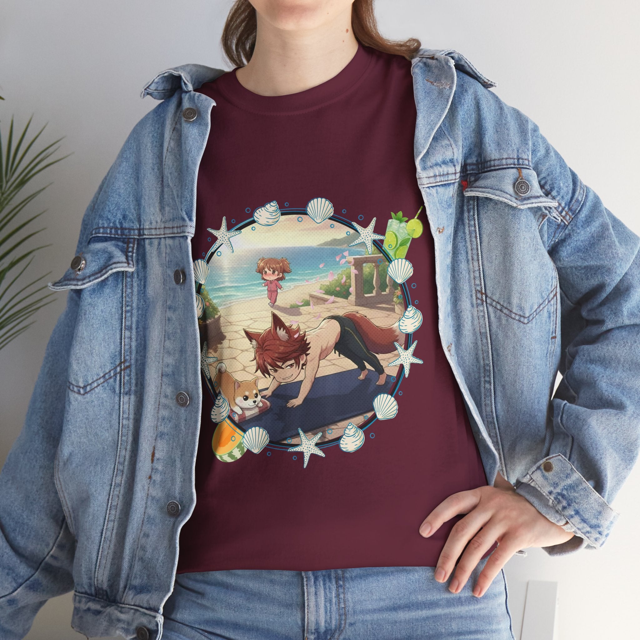 T-Shirt Chibi KAITO Summer Beach