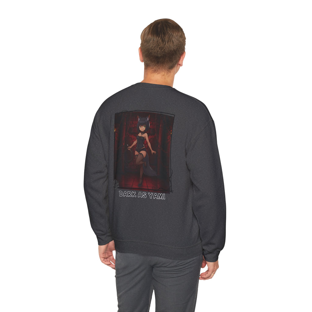 Anime Sweatshirt YAMI Gothic Style & Mysterious She-wolf
