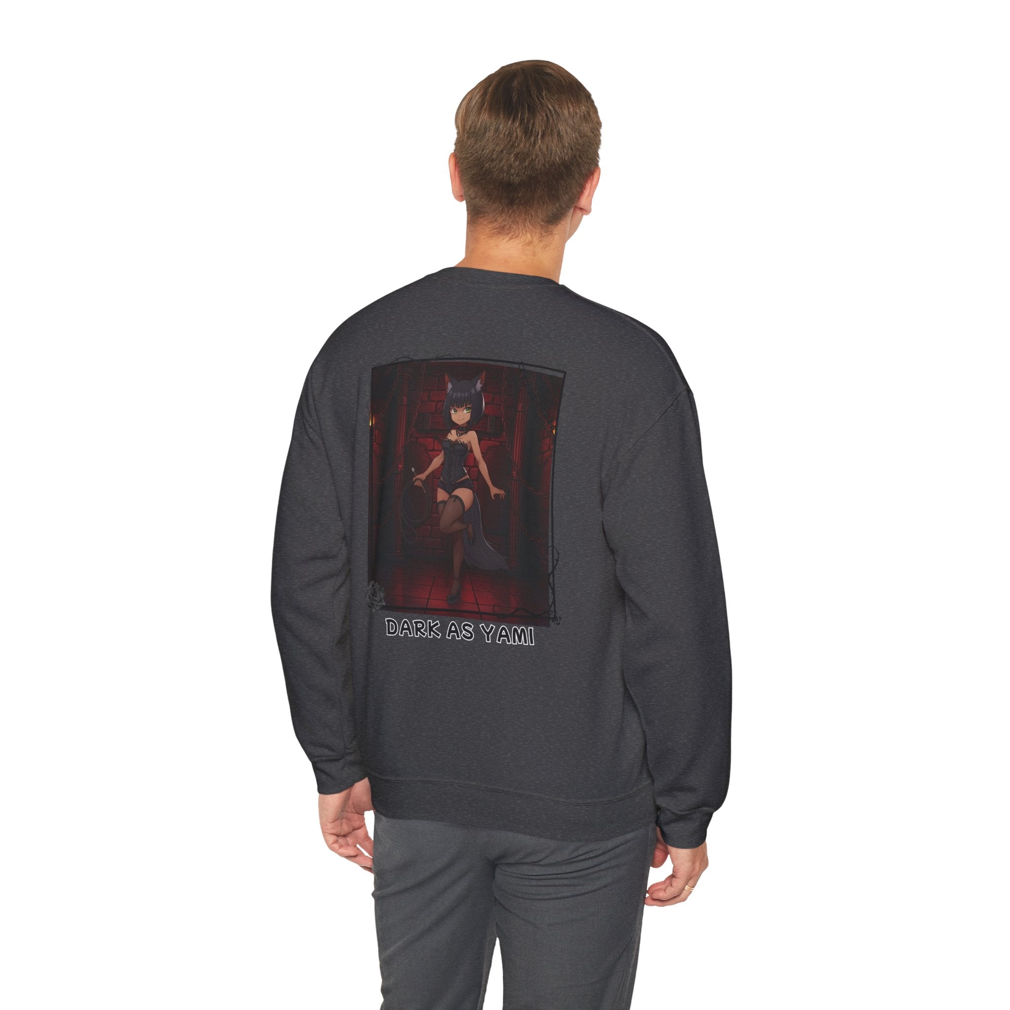 Anime Sweatshirt YAMI Gothic Style & Mysterious She-wolf