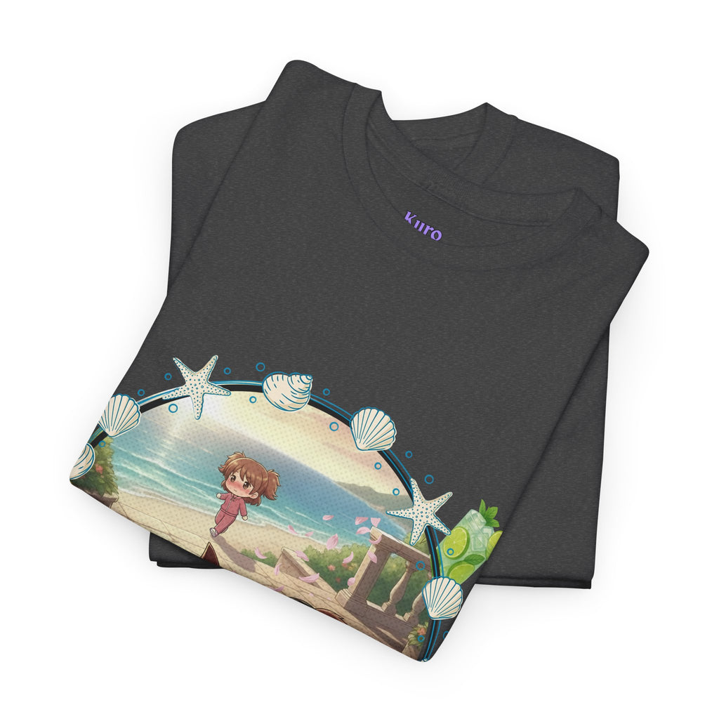 T-Shirt Chibi KAITO Summer Beach