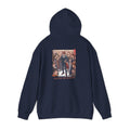 Sweat à capuche Anime KAITO avec illustration de renard et design élégant en arrière-plan.