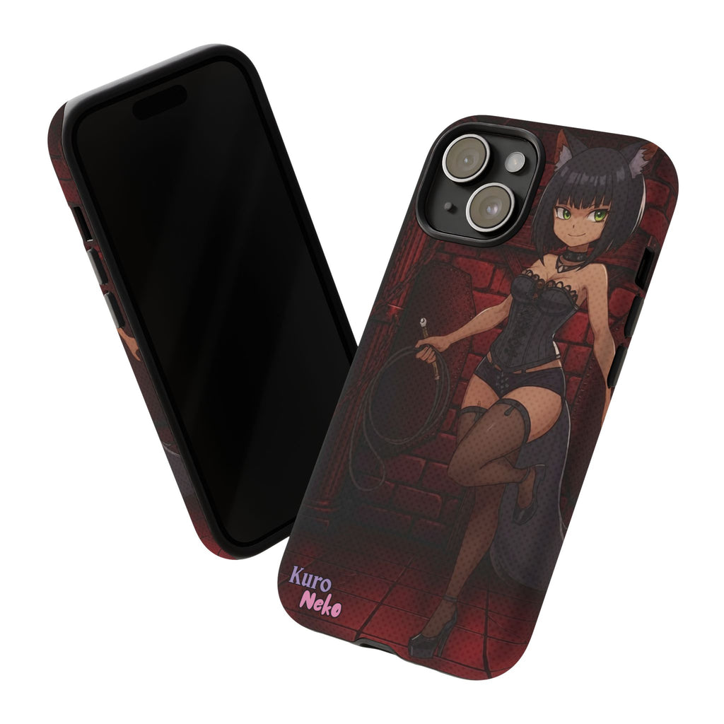 Funda de teléfono Anime YAMI Gótico y Loba Misteriosa