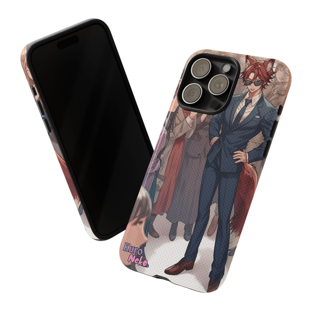 Phone case Anime KAITO Fox Icon & Business Style